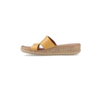 Hush Puppies Female Eloise Mule Sandal, Mustard, 7