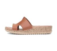Hush Puppies Female Eloise Mule Sandal, Tan, 4