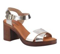 Hush Puppies Female Georgia Sandal, Gold, 8