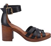Hush Puppies Female Giselle Sandal, Black, 4