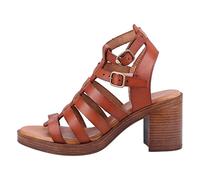 Hush Puppies Gloria Gladiator Sandal 4 (37) Brown