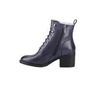 Hush Puppies Harriet Leather Women's Navy Heeled Ankle Boots - UK 8