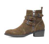 Hush Puppies Female Jenna Ankle Boot, Khaki, 4