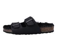 Hush Puppies Female Jessie Mule Slipper, Black, 6