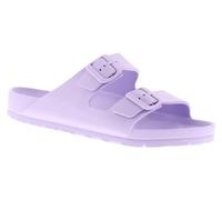 Hush Puppies Female Lorna Mule Sandal, Lilac, 4