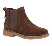 Hush Puppies 'maddy' Ladies Ankle Boots In Chocolate Chocolate