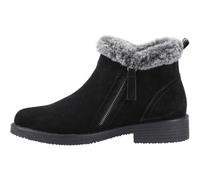Hush Puppies Female Marnie Zip Boot, Black, 4