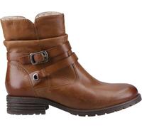 Hush Puppies Female Piper Ankle Boots, Tan, 4