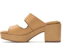 Hush Puppies Women's Poppy Buckle Slide Tan UK 7