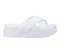 Hush Puppies Female Serena Mule Sandal, White, 6
