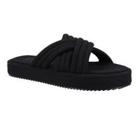 Hush Puppies Female Sienna Slide, Black, 8