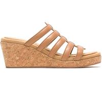 Hush Puppies Female Willow Slide, Tan, 6