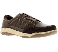Hush Puppies finley leather Mens Casual Shoes brown - Size UK 10