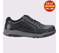 Hush Puppies finley leather Mens Casual Shoes black UK Size