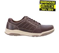 Hush Puppies Finley MEMORY FOAM Fashion Casual Relaxed Trainer Shoe Mens Brown