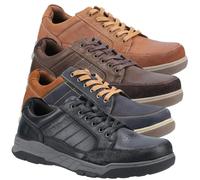 Hush Puppies Men's Finley Hiking Shoe, Black, 9 UK