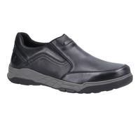 Hush Puppies Fletcher Men's Shoes in Black - UK 6 / EU 40 / US 7