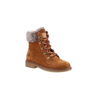 Hush Puppies 'florence' Leather Mid Boots In Tan Tan