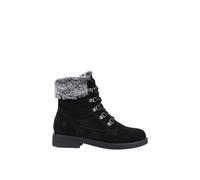 Hush Puppies Florence Womens Leather Lace-Up Memory Foam Casual Shearling