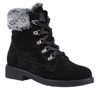 Hush Puppies Florence Wide Fit Boot BLACK