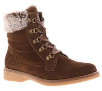 Hush Puppies Florence Ladies Brown Ankle Boots, Size: 4