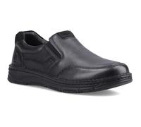 Hush Puppies Men's Fanco Slip On, Black, 9 UK