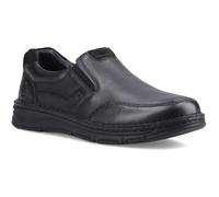 Hush Puppies Men's Fanco Slip On, Black, 9 UK