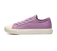 Hush Puppies Freya Womens Memory Foam Trainers Canvas Summer Plimsols Lilac