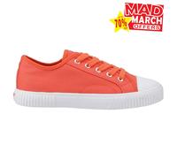 Hush Puppies Freya Canvas Trainer 3 (36) Orange
