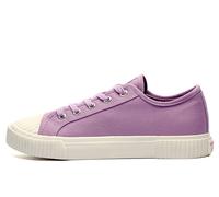 Hush Puppies Women's Freya Canvas Trainers Textile Lilac UK 4