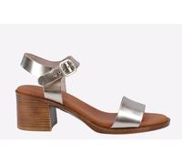 Hush Puppies Women's Gabby Heeled Sandal, Gold, 3 UK