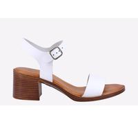 Hush Puppies Gabby Leather Womens Heels | Sandals | White | UK Size 8