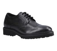 Hush Puppies Gabi Lace Up Leather Girl's Black Brogues