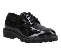 Hush Puppies Gabi Lace Up Patent Jnr