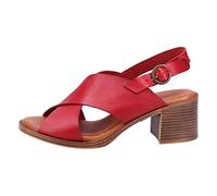 Hush Puppies Gabrielle Sandal, Red, 4