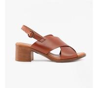 Hush Puppies Women's Gabrielle Heeled Sandal, TAN, 8 UK