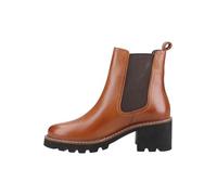 Hush Puppies Women's Gaia Chelsea Boot - Leather, Heeled - Tan UK 8