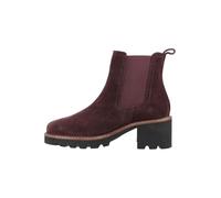 Hush Puppies Gaia Leather Women's Plum Heeled Chelsea Boots - UK 3