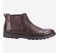 Hush Puppies Men's 'Gary' Leather Boots in Brown | Size: 6 Hush Puppies Brown 6