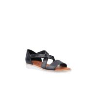 Hush Puppies Gemma Espadrille Wedge Sandal In Black Black