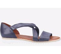 Hush Puppies Gemma Leather Sandals Womens - Navy - Size UK 5