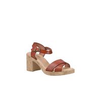Hush Puppies Georgia Cork Leather Women's Tan Sandals UK 3