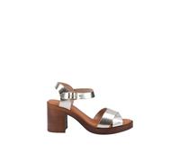 Hush Puppies Female Georgia Sandal, Gold, 8