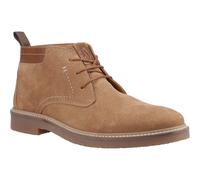 Hush Puppies Gideon Suede Mens Tan Ankle Boots - Size UK 7