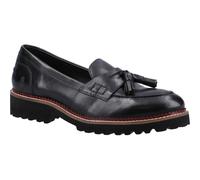 Hush Puppies Female Ginny Loafer, Black, 3