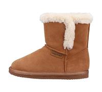 Hush Puppies Girls Ashlynn Slipper, Tan, 1 UK