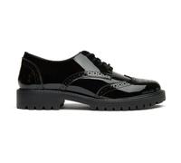 Hush Puppies Girls Betty School Shoes Black