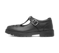 Hush Puppies Fiona SNR Leather Girls's Black Shoes - UK 5 / EU 38 / US 5.5