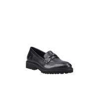 Hush Puppies Girl's Grazia Loafer Junior in Black | Size: Infant 12 Hush Puppies Black Infant 12