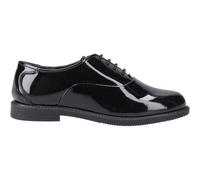 Hush Puppies Girls Shoes Nellie Patent Lace-Up Black UK 3